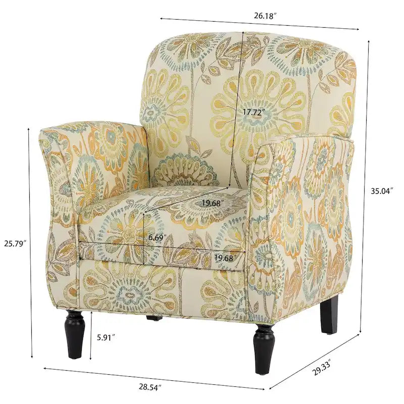 Fauteuils d'appoint modernes pour le salon