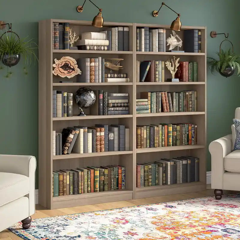 Bibliothèque haute à 5 étagères Universal de Bush Furniture