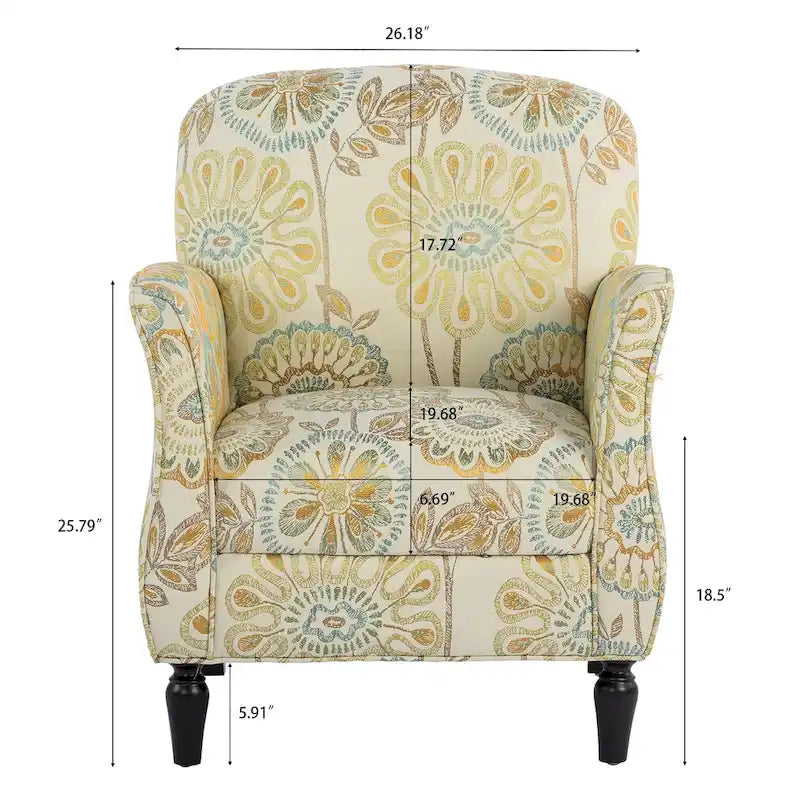 Fauteuils d'appoint modernes pour le salon