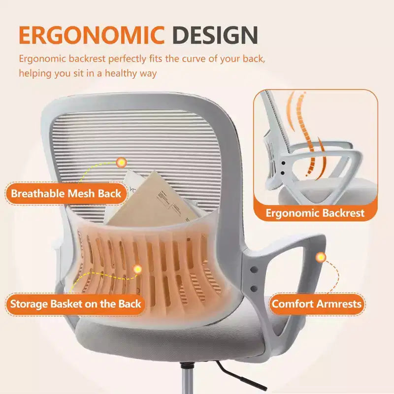 Chaise de bureau haute à hauteur de comptoir avec repose-pieds réglable, conçue pour les bureaux debout