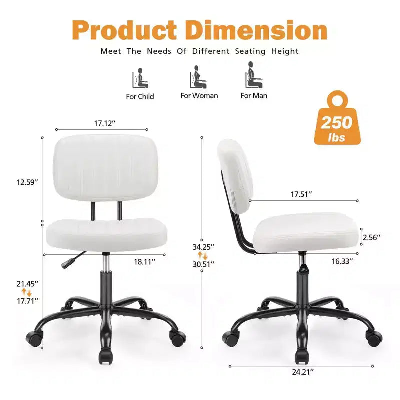 Chaise de bureau ergonomique pour bureau debout, réglable en hauteur, accoudoirs fixes, maille grise