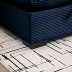 Banc de rangement carré en velours côtelé avec espace de rangement caché, repose-pieds rembourré pour salon et chambre à coucher