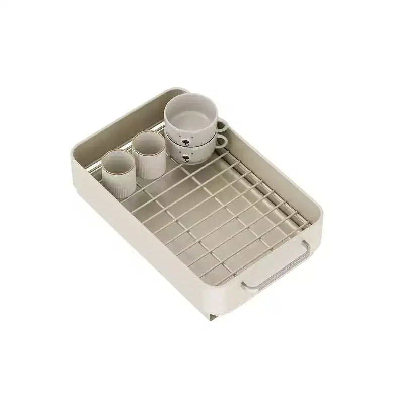 Égouttoir à vaisselle coulissant pour armoire, étagère tiroir coulissante en métal pour cuisine, salle de bain et salon