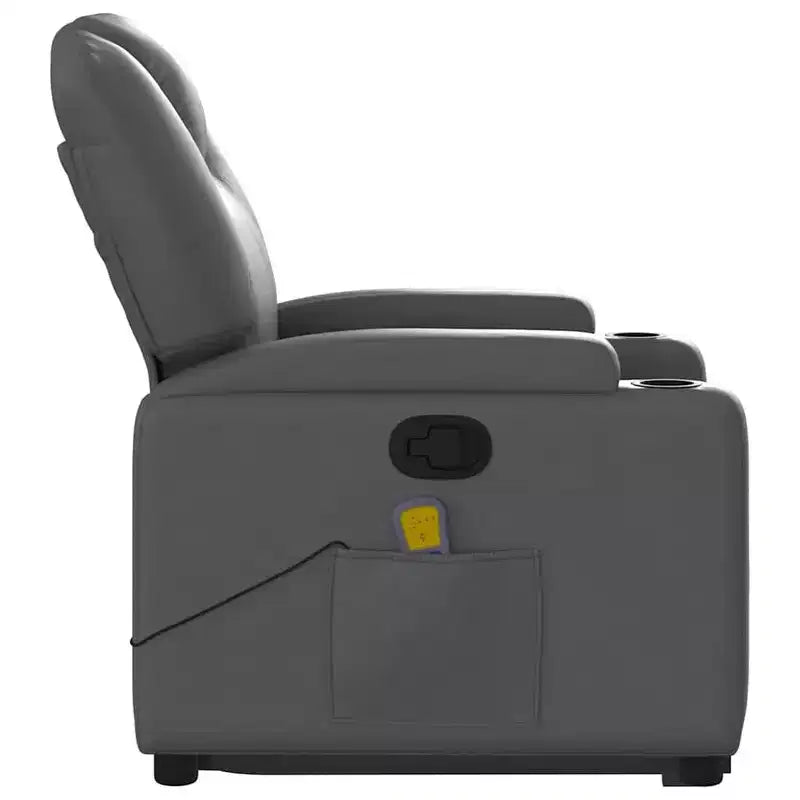Fauteuil inclinable de massage Power Lift avec chaleur, vibrations et télécommande pour personnes âgées