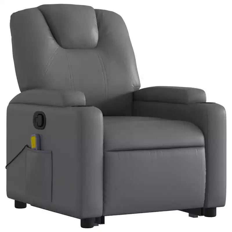 Fauteuil inclinable de massage Power Lift avec chaleur, vibrations et télécommande pour personnes âgées