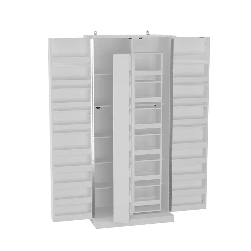 Organisateur de cuisine polyvalent : Meuble compact de 80 cm avec rangement intelligent