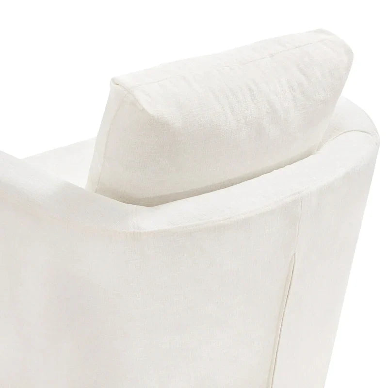 Fauteuils pivotants modernes Chenille pour salon