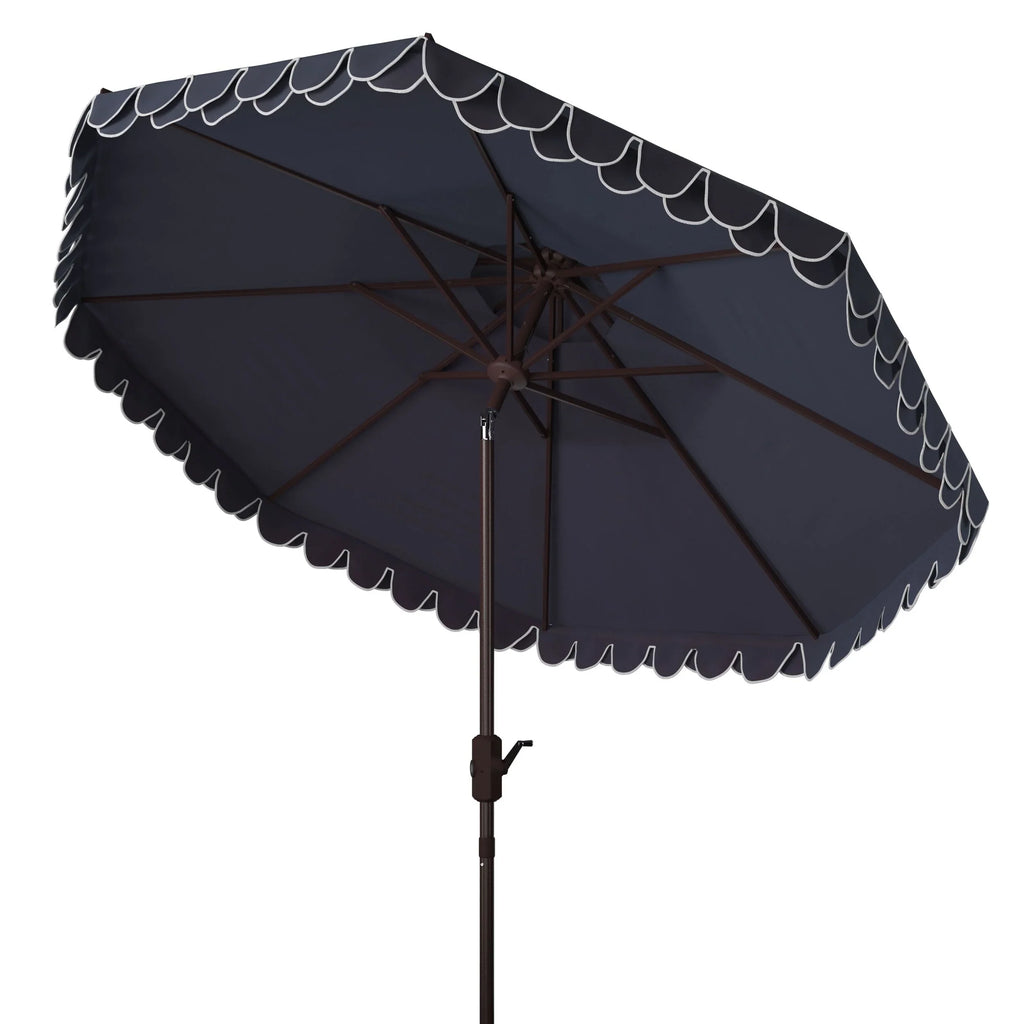 Parasol double-toit d'extérieur Kjerstin Valance 2,74 m
