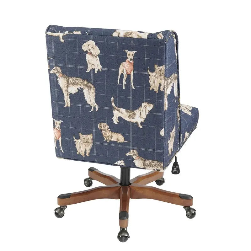 Chaise de bureau pivotante Violet
