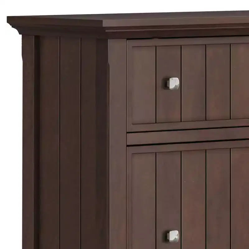 Meuble de Rangement à Chaussures pour Entrée, Peut Contenir 16 à 24 Paires, Portes Basculantes et Grand Tiroir, Bois Massif