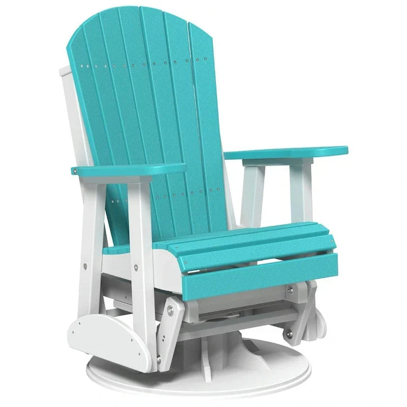 Fauteuil planeur pivotant Adirondack en polybois
