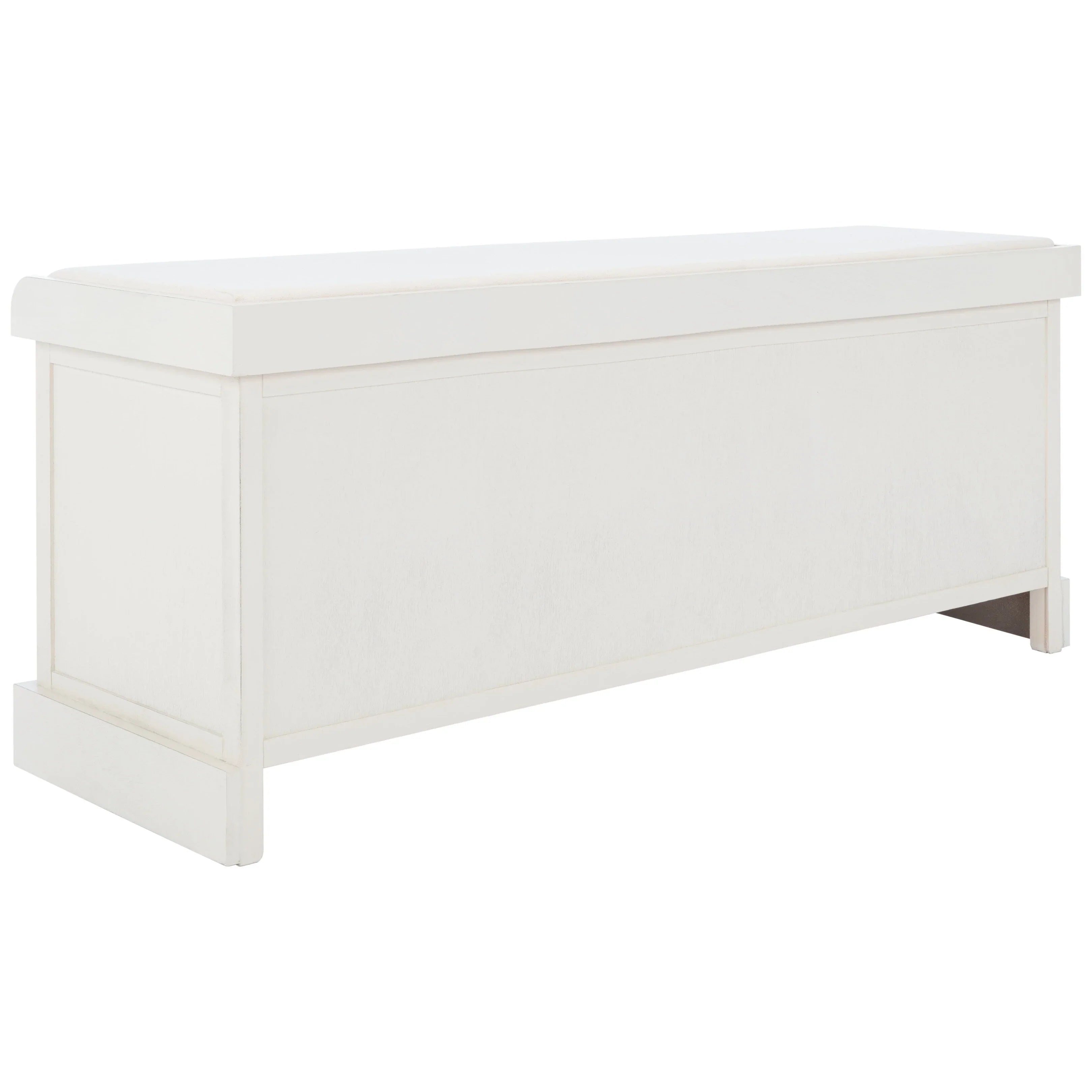 Banc de rangement SAFAVIEH Fiorello 3 tiroirs avec coussin - 47,3 L x 15 P x 19 H - 47Lx15Px19H