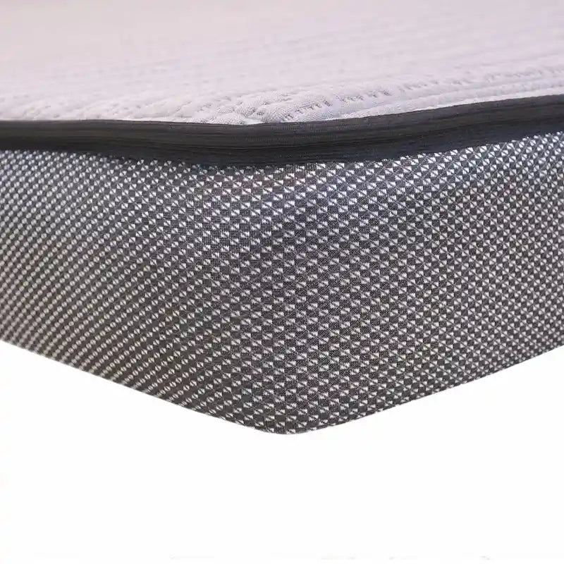 Canapé-lit Rancho en tissu suédine marron rustique – 37 x 86 x 40
