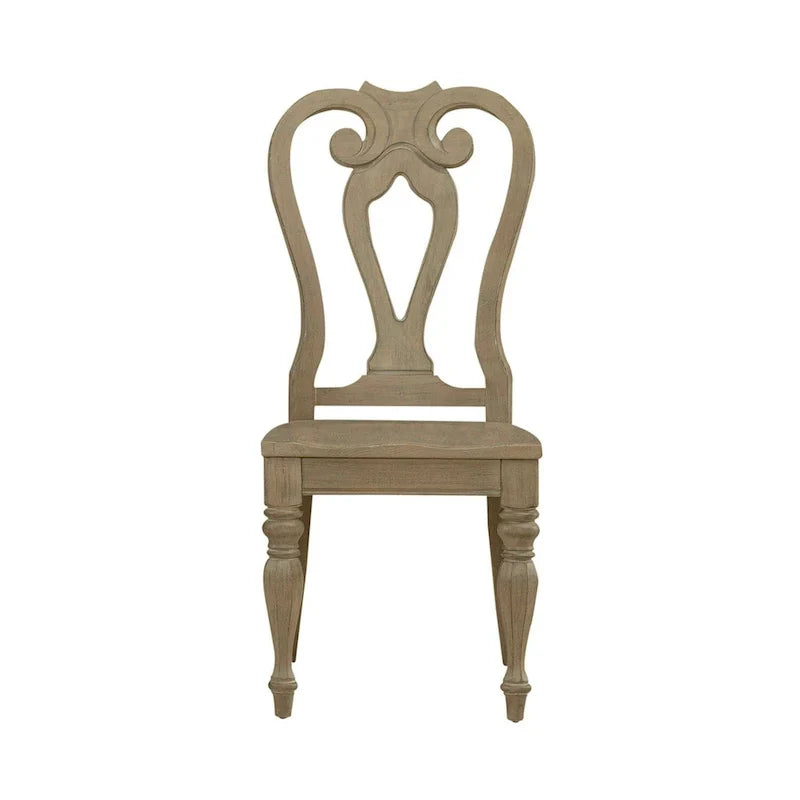 Chaise à lattes (Lot de 2)