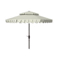 Parasol double-toit d'extérieur Kjerstin Valance 2,74 m