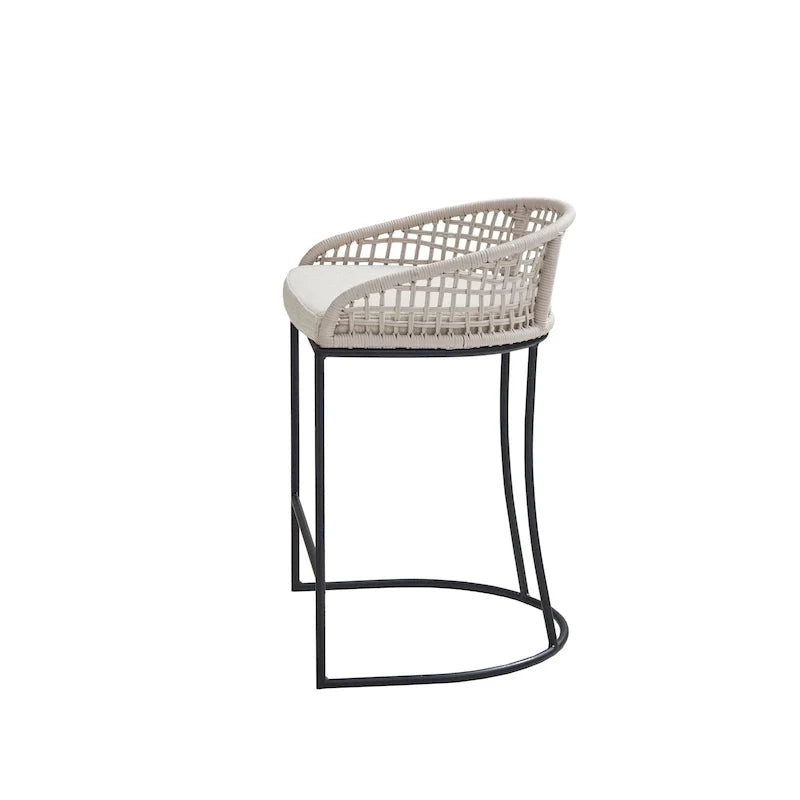 Tabouret de comptoir tissé Carmel Madison Park 25
