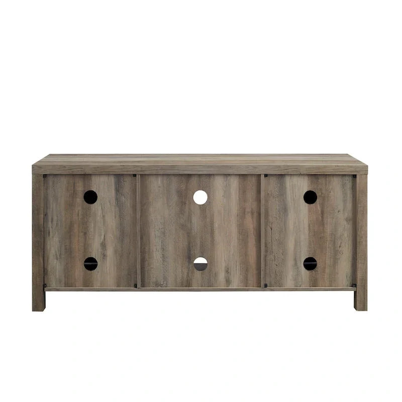 Meuble TV avec porte de grange Middlebrook Firebranch 58 pouces