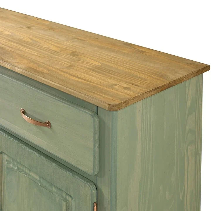 Buffet Vert en Bois