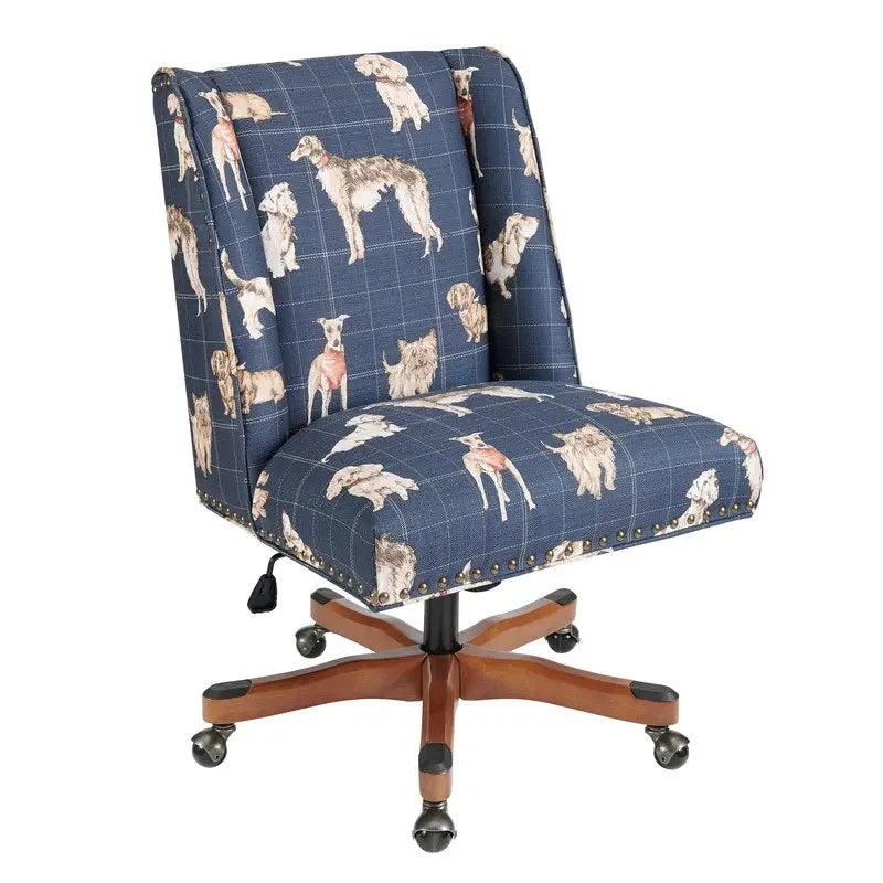 Chaise de bureau pivotante Violet