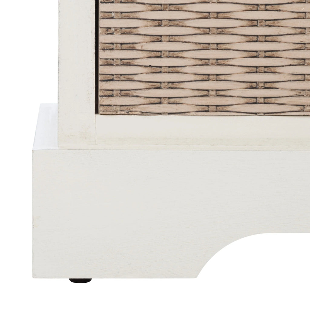 Banc de rangement SAFAVIEH Fiorello 3 tiroirs avec coussin - 47,3 L x 15 P x 19 H - 47Lx15Px19H