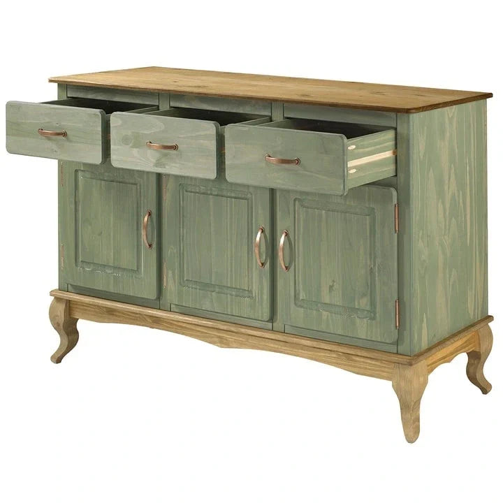 Buffet Vert en Bois