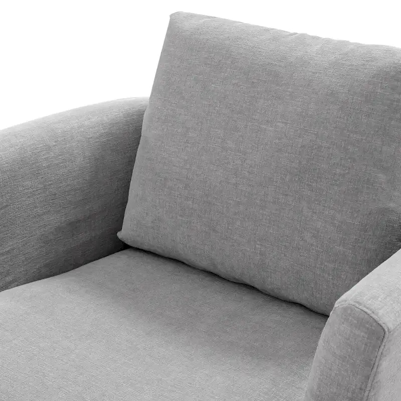 Fauteuils pivotants modernes Chenille pour salon
