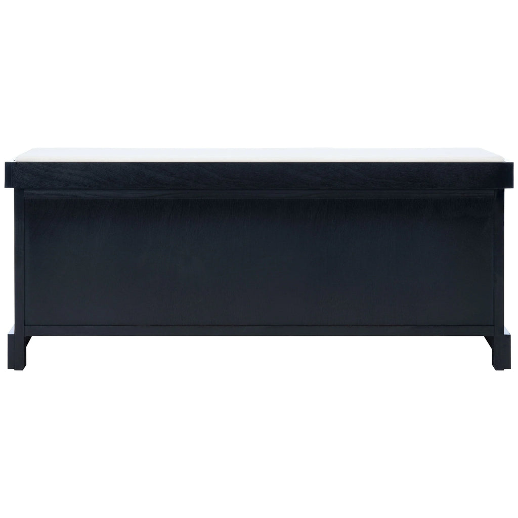 Banc de rangement SAFAVIEH Fiorello 3 tiroirs avec coussin - 47,3 L x 15 P x 19 H - 47Lx15Px19H