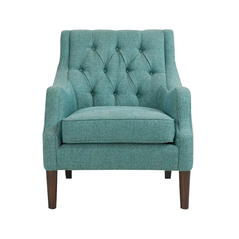 Fauteuil d'appoint capitonné moderne