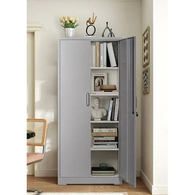 Armoire de rangement métallique simple