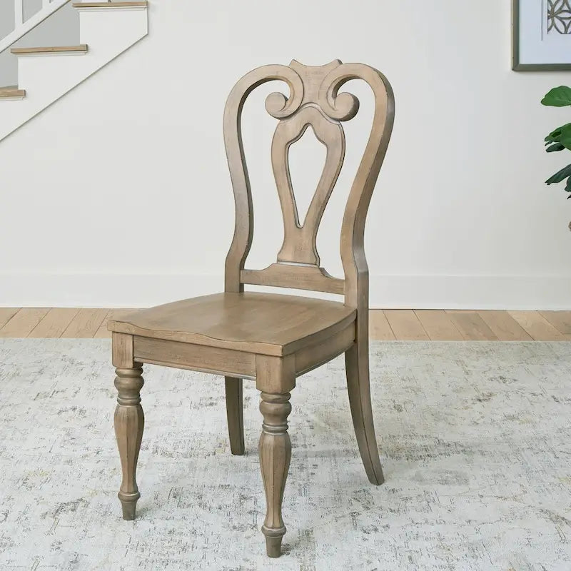 Chaise à lattes (Lot de 2)