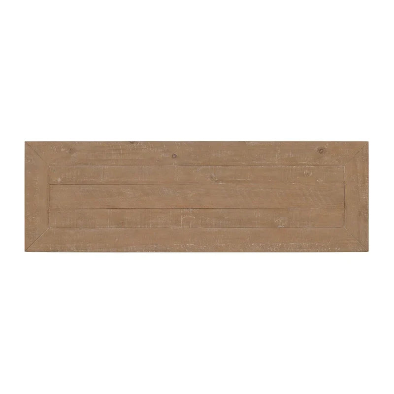 The Gray Barn Downington Table console de canapé à 2 tiroirs en bois massif
