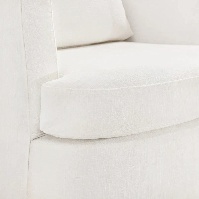 Fauteuils pivotants modernes Chenille pour salon