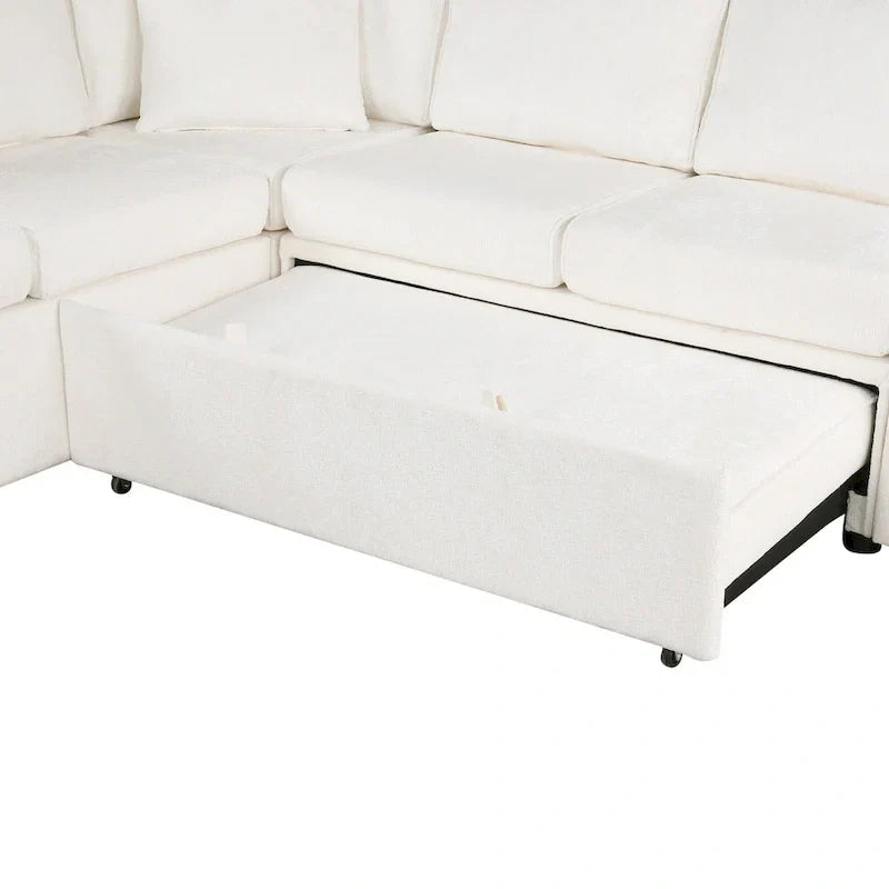 Canapé d'angle convertible