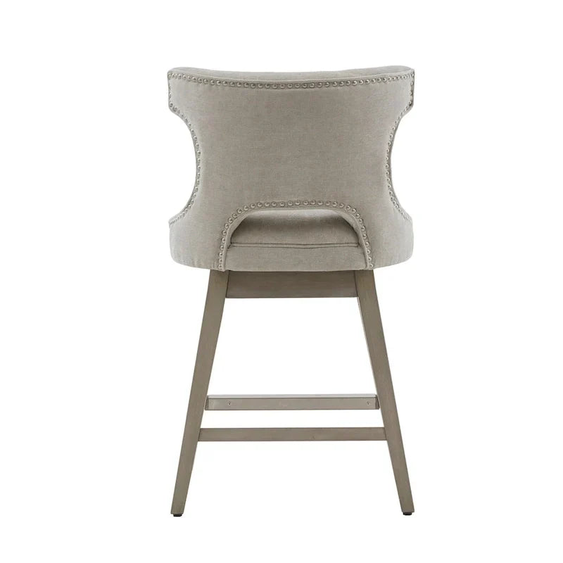 Tabouret de comptoir pivotant à 360 degrés Janet de Madison Park