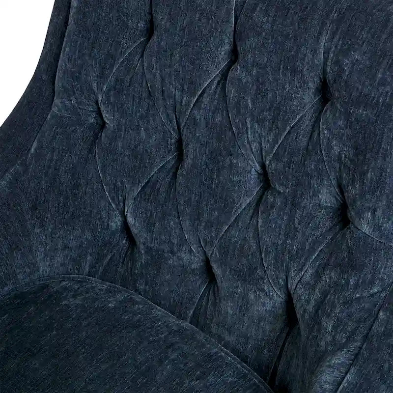 Fauteuil d'appoint capitonné moderne