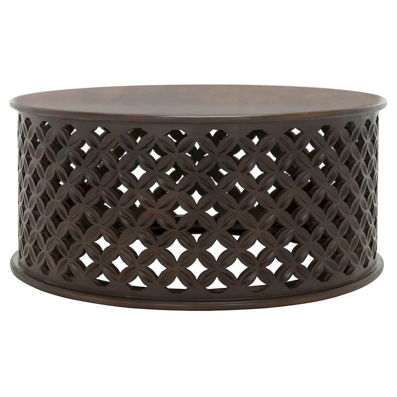 Table basse ronde Antkea SAFAVIEH - 35 L x 35 P x 16 H - 35Lx35Px16H