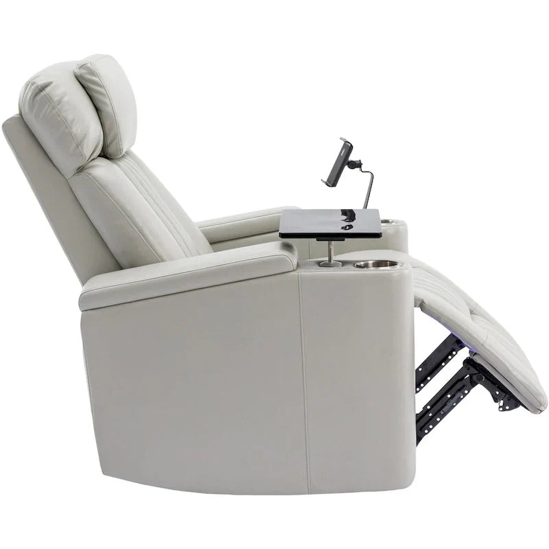 Fauteuil inclinable motorisé de cinéma maison multifonctionnel pivotant à 270°