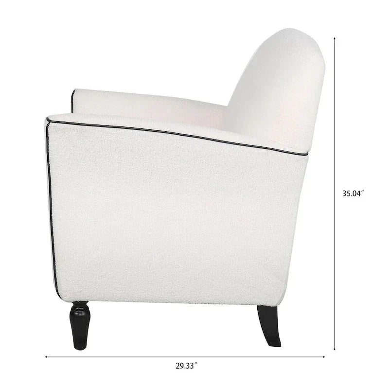 Fauteuils d'appoint modernes pour le salon