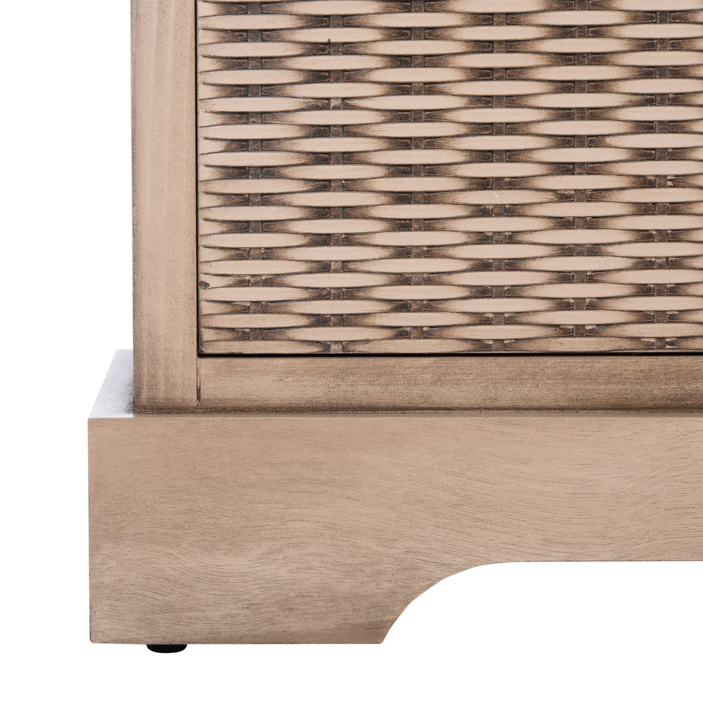 Banc de rangement SAFAVIEH Fiorello 3 tiroirs avec coussin - 47,3 L x 15 P x 19 H - 47Lx15Px19H