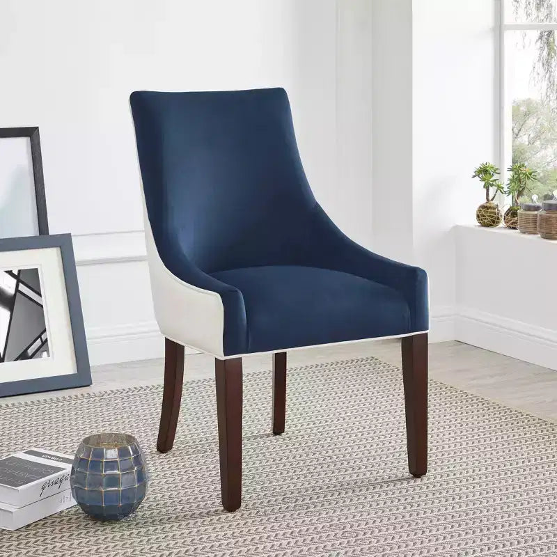 Chaise de salle à manger rembourrée, chaise d'appoint pour cuisine et salle à manger