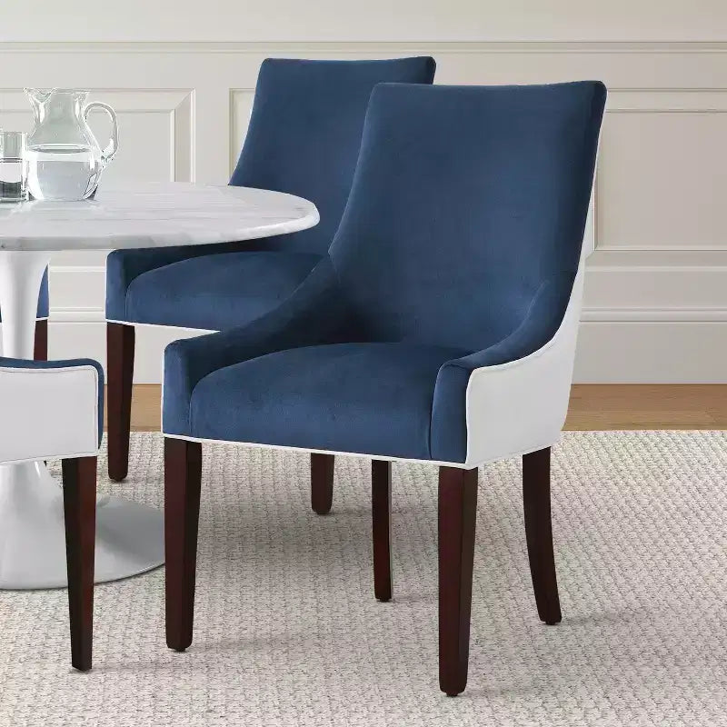 Chaise de salle à manger rembourrée, chaise d'appoint pour cuisine et salle à manger