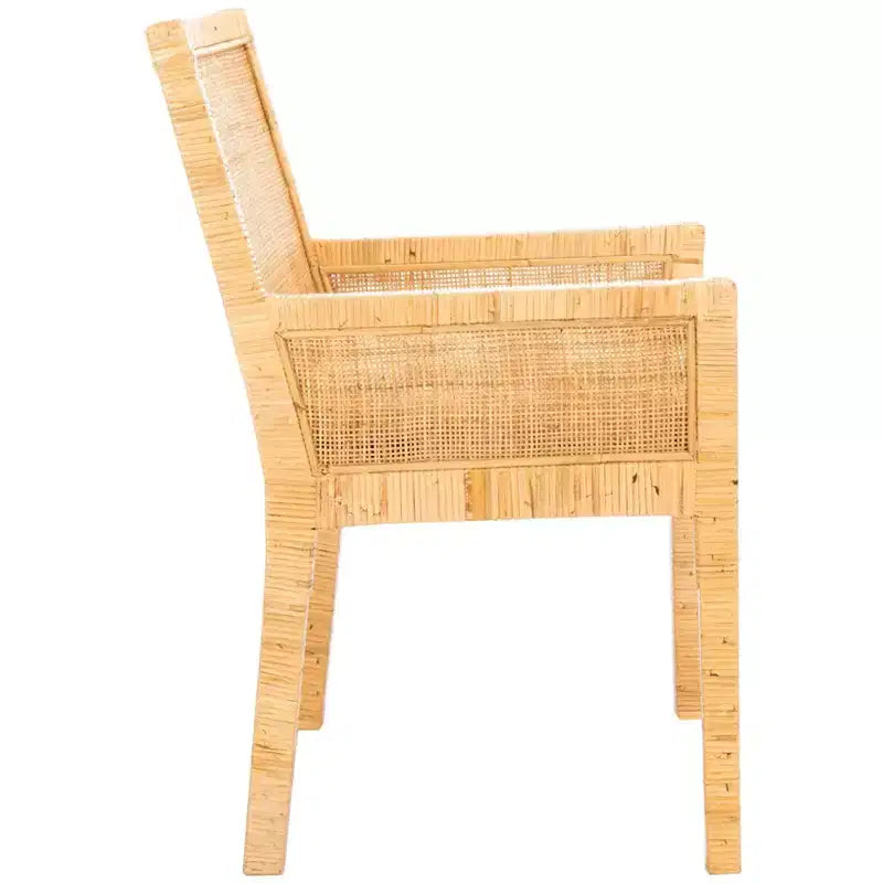 Fauteuil d'appoint Sarai rembourré, dossier capitonné, pieds dorés, pour salon et chambre