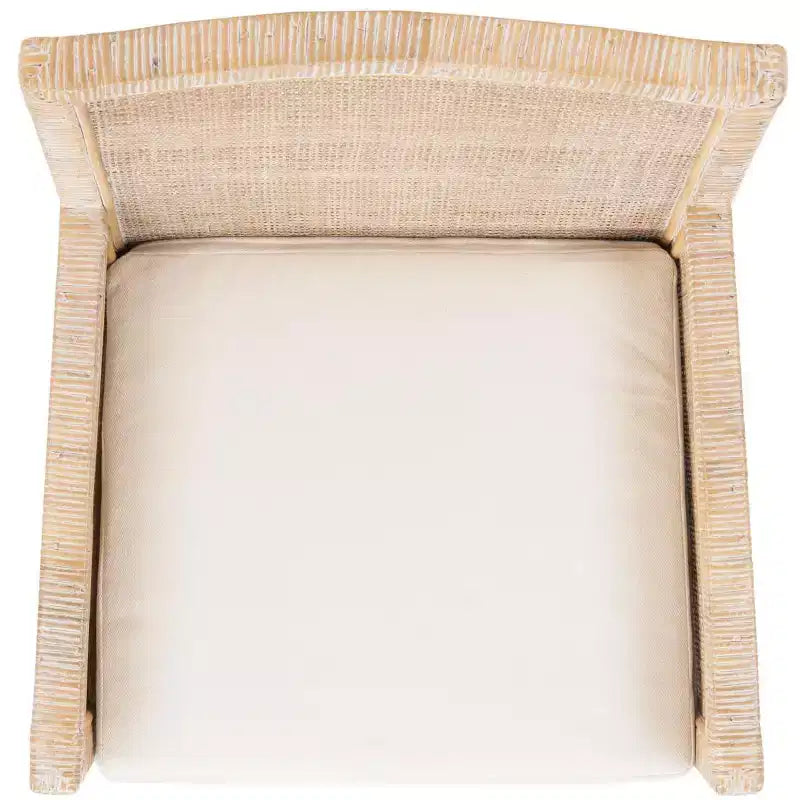 Fauteuil d'appoint Sarai rembourré, dossier capitonné, pieds dorés, pour salon et chambre
