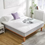 Matelas en mousse à mémoire de forme 10 pouces, rafraîchissant et anti-pression, compatible avec tous les cadres de lit