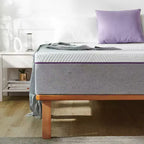 Matelas en mousse à mémoire de forme 10 pouces, rafraîchissant et anti-pression, compatible avec tous les cadres de lit