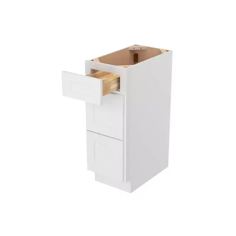 Meuble sous vasque blanc Easy-DIY Shaker sans plan, prêt à assembler