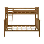 Lit superposé double en bois massif, aucun sommier tapissier requis, faible teneur en COV, capacité de 181 kg