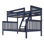 Lit superposé double en bois massif, aucun sommier tapissier requis, faible teneur en COV, capacité de 181 kg