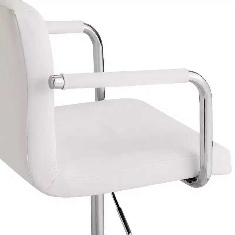 Chaise de bureau roulante pour bureau à domicile, hauteur réglable, pivotante à 360°, assise moelleuse