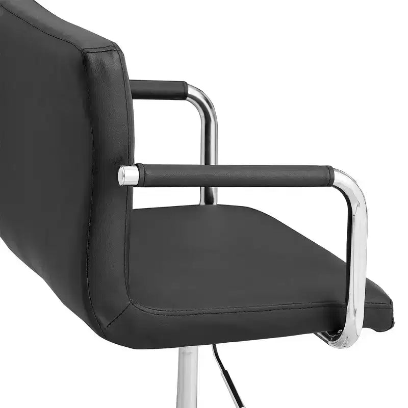 Chaise de bureau roulante pour bureau à domicile, hauteur réglable, pivotante à 360°, assise moelleuse